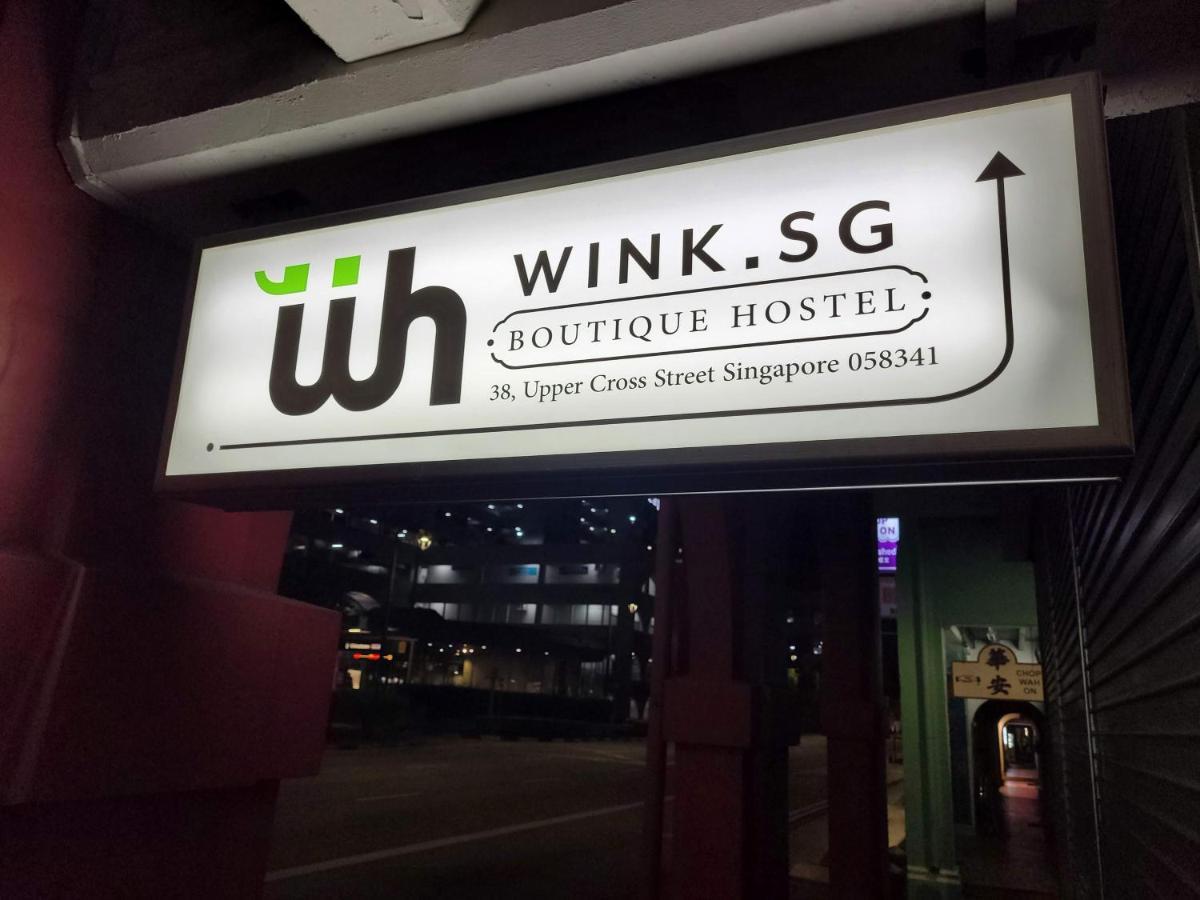 Wink At Upper Cross Street Hotel Singapura Luaran gambar